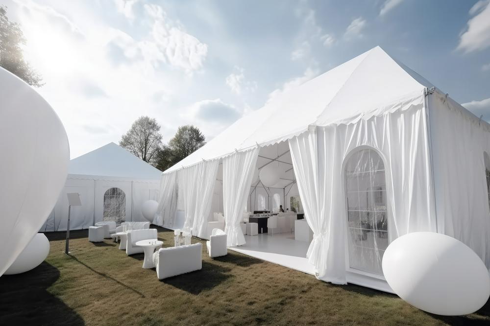 Location de tentes de réception près de Saint-Benoît